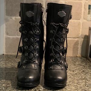 Harley Davidson Lace up boots